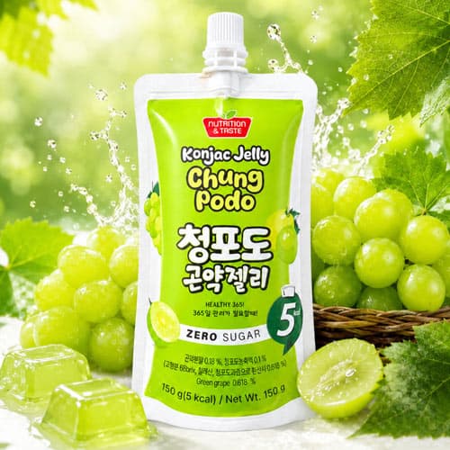 청포도 곤약젤리 150g (499원 / 무료배송)