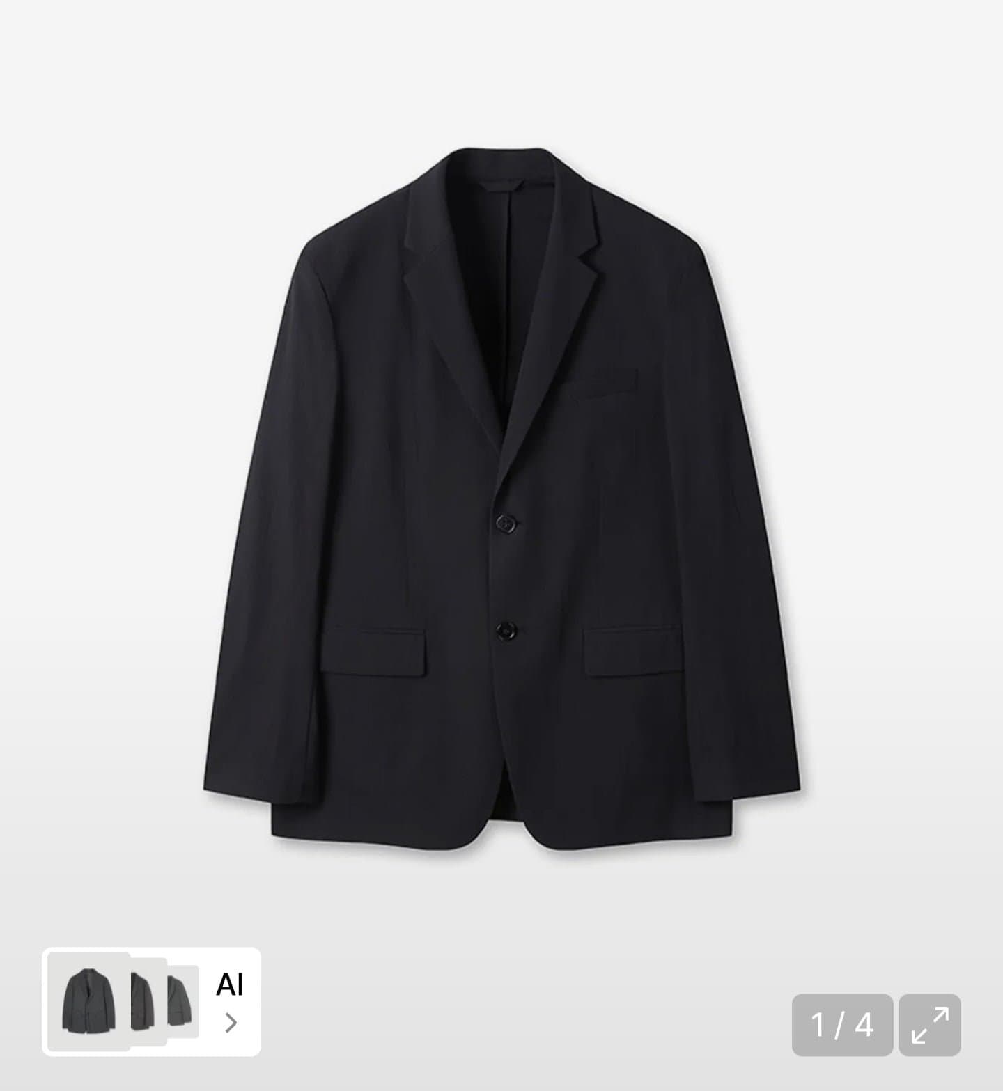 [무신사]탑텐 남성 크링클 재킷 (19,900원/무료)