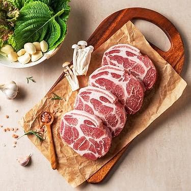 흙향 한돈 목살 1kg (16,117원 / 무료배송)