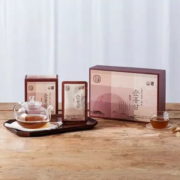 [G마켓]농협홍삼한삼인 6년근 순홍삼 50ml 30포 2세트 + 쇼핑백 (48,800원 / 무료) (무료배송)