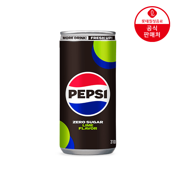 펩시 제로슈거 라임 310ml 24캔 (11,910원 / 무료배송)