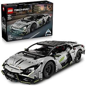 1135-Pc LEGO Technic Lamborghini Revuelto Super Sports Car Toy w Remote Control ($151.99 / (약: 215,643원))