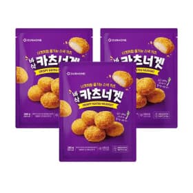 아워홈 바삭카츠너겟 380g, 3개 (24,900원 / 무료배송)