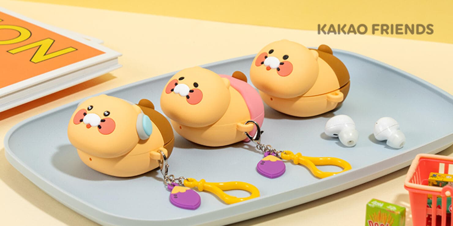 카카오프렌즈 식빵 굽는 춘식이 갤럭시 버즈2 케이스 (12,900원 / 남음)