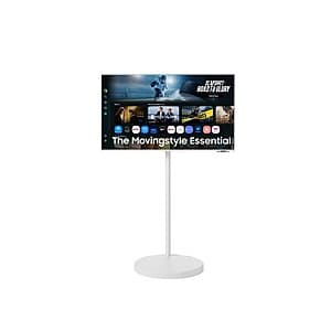 EPP EDU: 43" Samsung 4K 60Hz Movingstyle Essential Smart Monitor w Rolling Stand ($479.99 / (약: 681,633원))