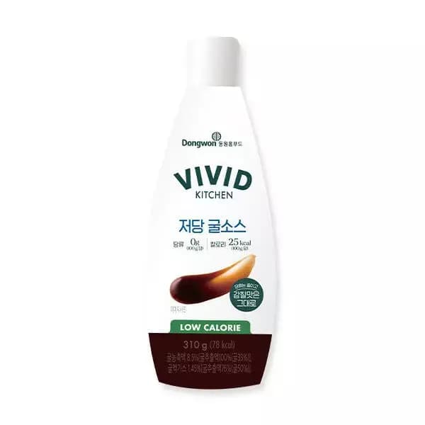 비비드키친 저당 굴소스 310g x 2EA (4,080원 / 무료배송)