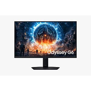 Samsung EDU EPP: 27" Odyssey G60F 1440p 350Hz IPS Gaming Monitor ($189.99 / (약: 269,804원))