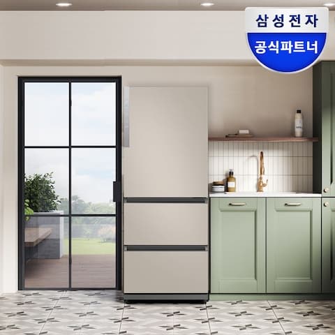 [오늘의집] 삼성 비스포크 김치냉장고 3도어 328L (1,239,660원/무료) (무료배송)