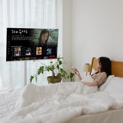 [오늘의집] 무빙큐빅스 32인치 구글 스마트TV+삼탠바이미 스탠드 (213,487원/무료) (무료배송)