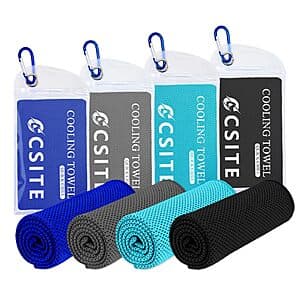 47" x 12" CSITE Microfiber Cooling Towels : 12-Ct ($17.60 / (약: 24,993원))