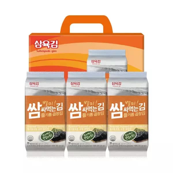 [지마켓] 쌈싸먹는김 들기름 곱창김 11g 20봉 (25,900원/무료) (무료배송)