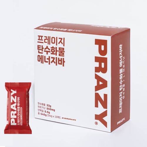 프레이지 탄수화물 에너지바 54g x 10입 (5,999원 / 무료배송)