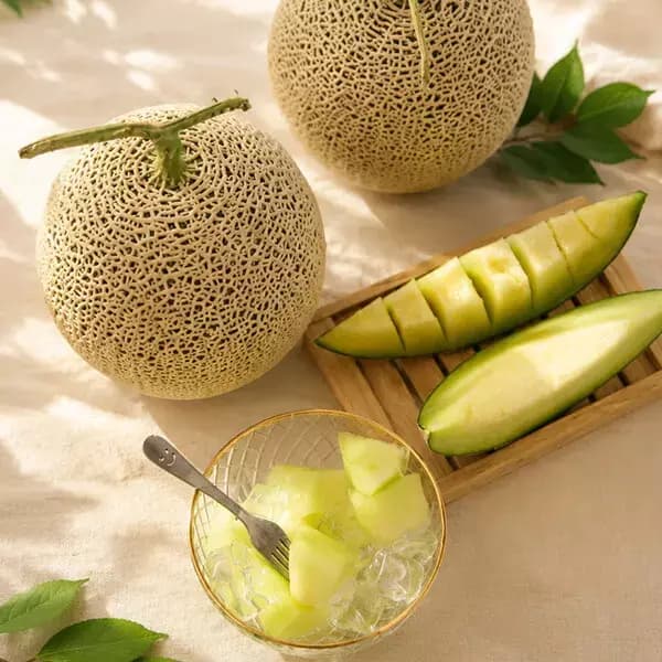 [네이버] 국내산 고당도 머스크메론 3.2kg 2수 (13,920원/무료) (무료배송)