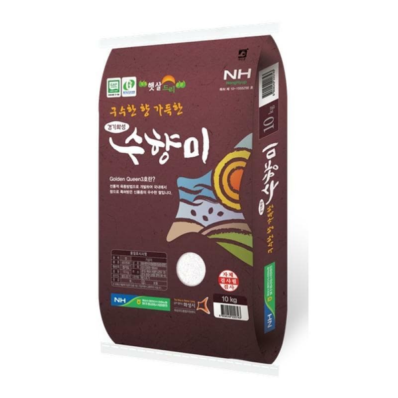 그리팅+페이코) 수향미 상등급 10kg 32,775원 (무료배송)