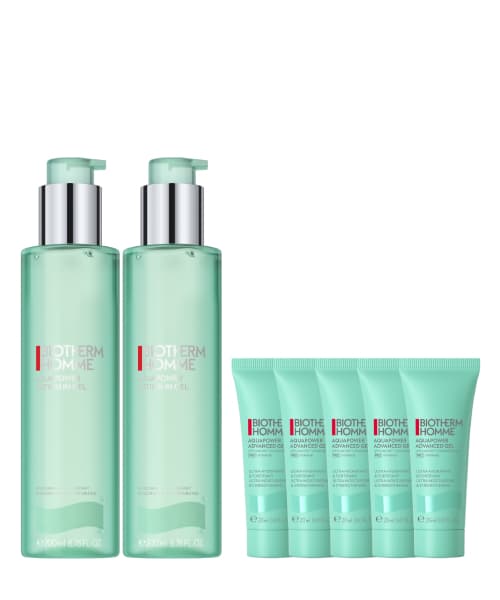 비오템 아쿠아파워 올인원 200ml 듀오 세트+아쿠아파워 어드밴스드 젤 PRO 20ml 5개 (65,680원 / 무료배송)
