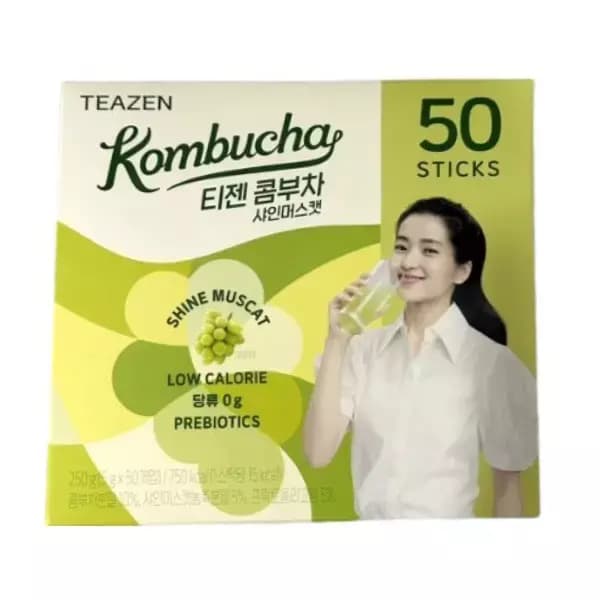 티젠 콤부차 샤인머스캣 5g x 50개 (9,900원 / 무료배송)
