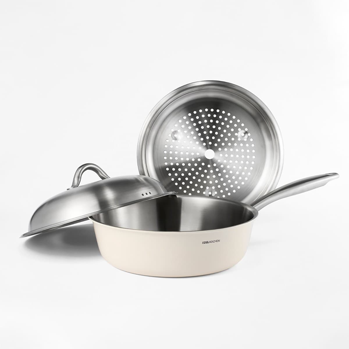 EDELKOCHEN 에델코첸 통 3중 쿡팬 24CM (원팬 포함) (32,990원)