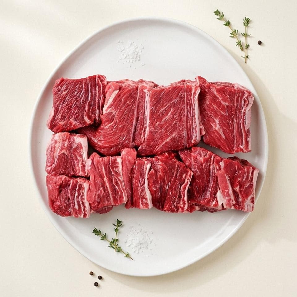 [메가마트]호주산 냉장 소 찜갈비 100g(1,680원/무배)