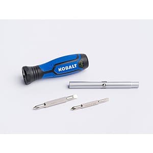 4-pc Kobalt 6-in-1 Combination Tip Screwdriver ($4.98 / (약: 7,072원))