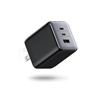 3-Port wegear 100W USB-C Foldable GaN Wall Charger Block ($16.00 / (약: 22,721원))