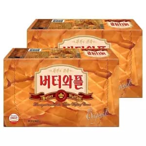 [쿠팡] 크라운 버터와플, 237g, 2개 (4,800원/무료) (무료배송)