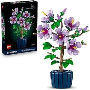 660-Pc LEGO Botanicals Hibiscus Building Set ($55.95 / (약: 79,454원))