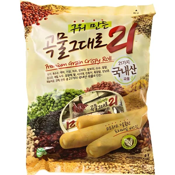 곡물그대로21 크리스피롤, 650g, 1개 (6,800원 / 무료배송)