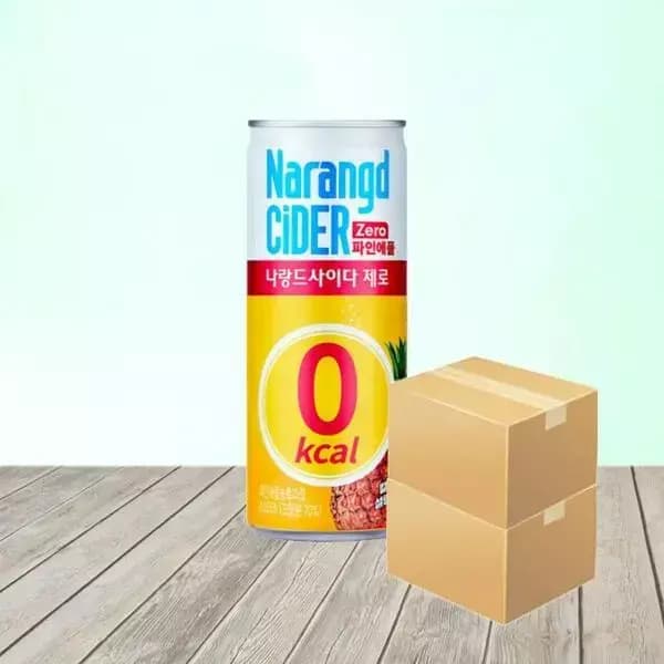 [지마켓] 나랑드사이다 제로 245ml 60캔 (22,410원/무료) (무료배송)