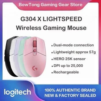 1. 로지텍 G304X 무선 게이밍 마우스 ($1.48 / (약: 2,101원))
