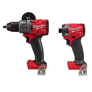 Milwaukee M18 FUEL 18V Brushless 1 2" Hammer Drill w 1 4" Hex Impact Driver ($199.00 / (약: 282,599원))