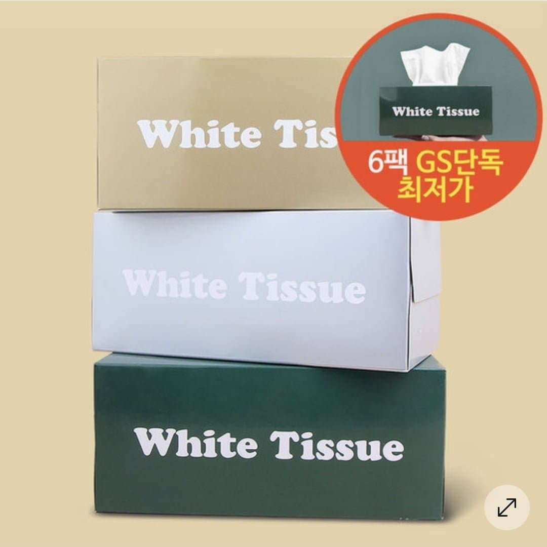 [GS샵]미용티슈 180매 6팩 (4,165원/무료)