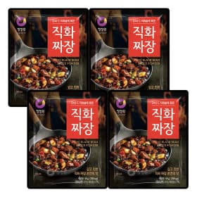 청정원 직화짜장분말, 80g, 4개 (11,600원 / 무료배송)