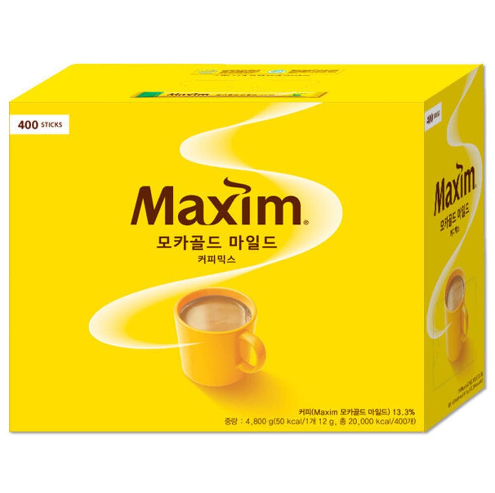 [네이버] 맥심 모카골드 커피믹스 400개입 (47,360원/무료) (무료배송)