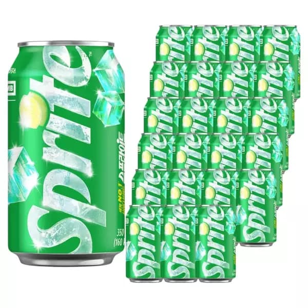 스프라이트 캔, 350ml, 24개 (13,300원 / 무료배송)