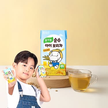 [카카오] 함소아 유기농 보리차 24개 1+1 18,900원 무배