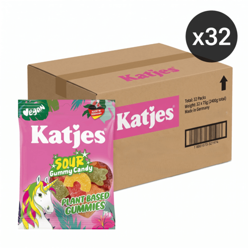 [떠리몰] 캇예스 비건젤리 사우어 75g*32개입 x 1박스 (떠리무료배송) (12,990원)