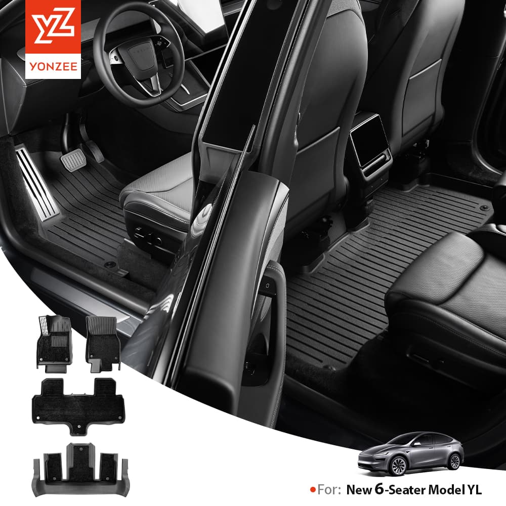 [알리익스프레스] YZ 테슬라 모델 YL TPE 바닥매트 8PCS ($73.41 / (약: 103,897원))