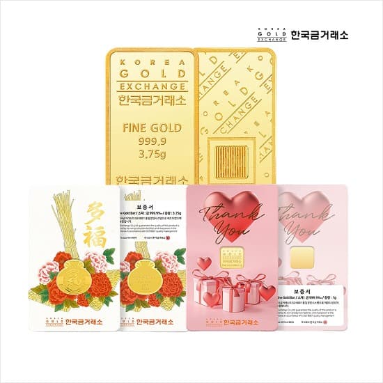 [CJ온스타일] 한국금거래소 골드바 3.75g (952,400원/무료) (무료배송)
