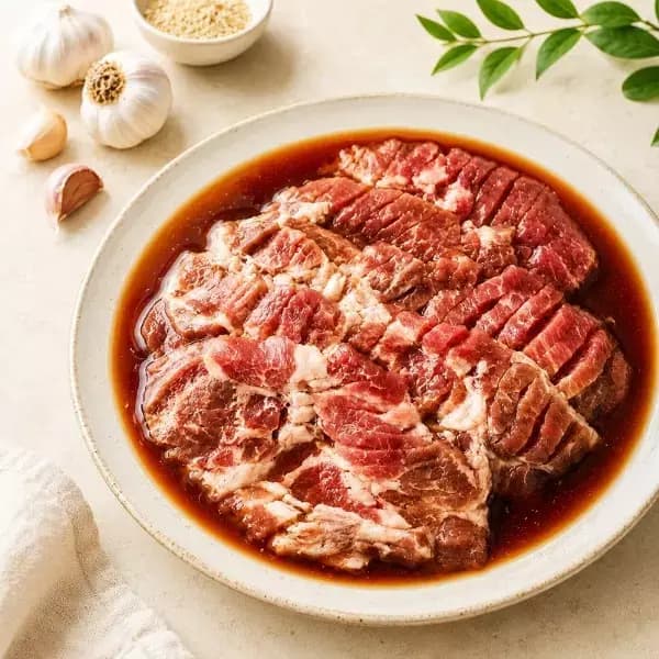 칼집 돼지 왕구이 1kg+1kg (12,920원 / 무료배송)