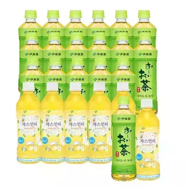 [지마켓] 오이오차 녹차 18입+ 쟈스민티 6입 (24,590원 / 무료배송)
