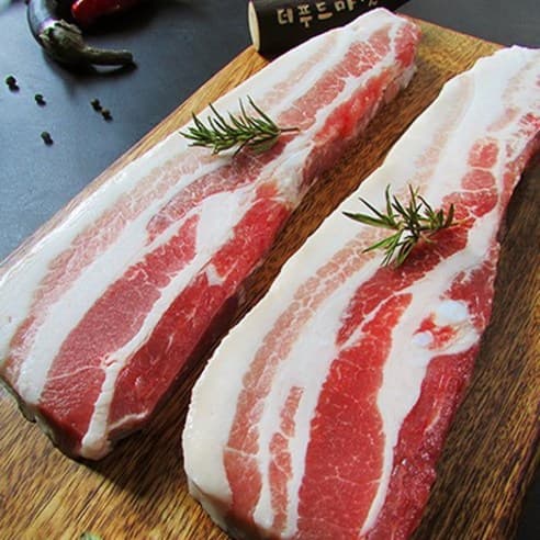 [지마켓] 보리먹은 숙성 듀록 흑돼지 삼겹살 구이용 1kg (12,990원/무배)
