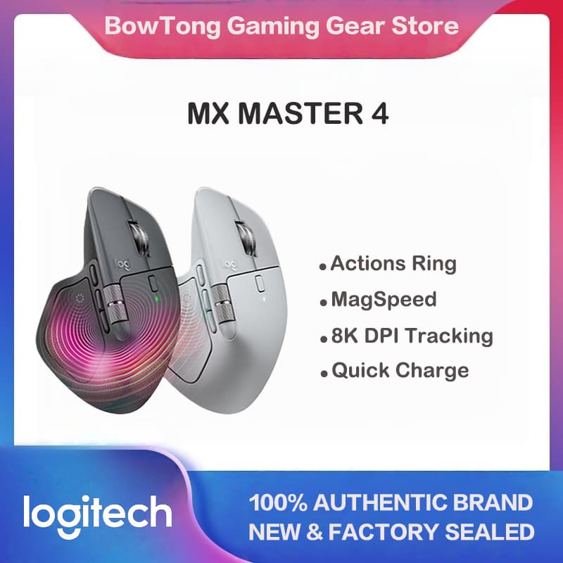 [알리익스프레스] 로지텍 MX Master 4 마우스 ($125.36 / (약: 177,422원))