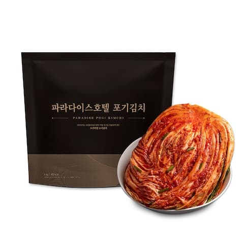 파라다이스호텔 포기김치 4kg X 2개 (43,822원 / 무료배송)