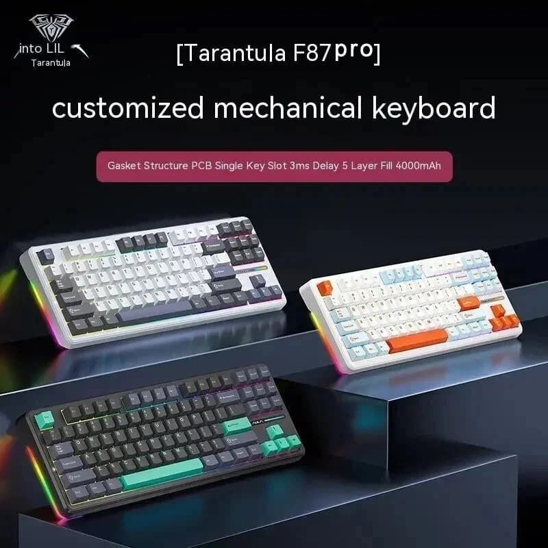 [알리익스프레스] AULA F87 Pro 기계식 키보드 ($19.46 / (약: 27,541원))