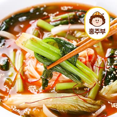 [카카오] 국내산 열무 물김치 3kg (11,900원 / 무료배송)