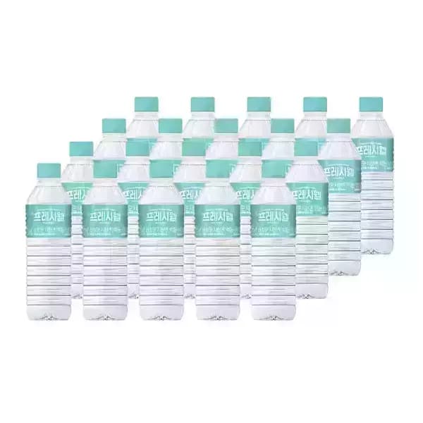 [네이버] 프레시웰 생수 500ml X 80 유라벨/무라벨 랜덤 (13,490원/무료) (무료배송)