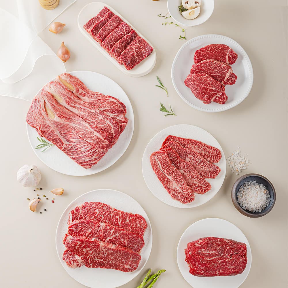[네이버] 1등급 한우 살치, 새우살 각150g (14,900원/멤버십무료) (무료배송)