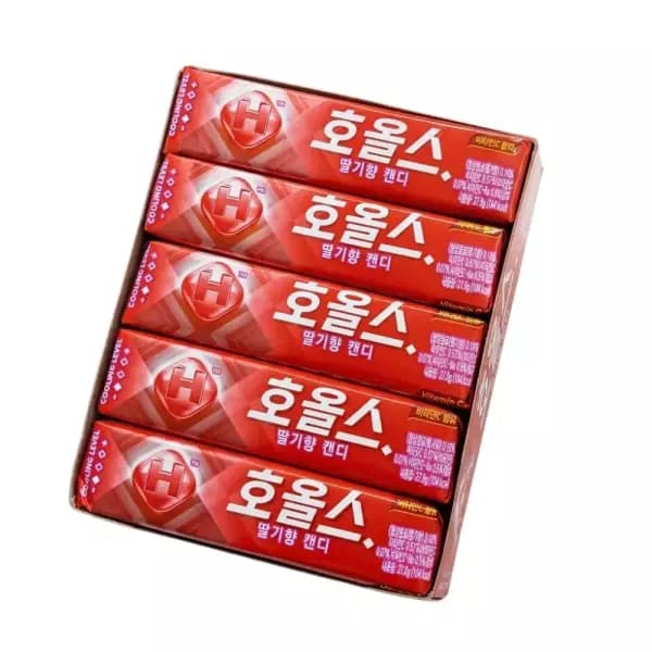 [지마켓] 호올스 스틱 스트로베리 27.9g 20개 (9,520원/무료) (무료배송)
