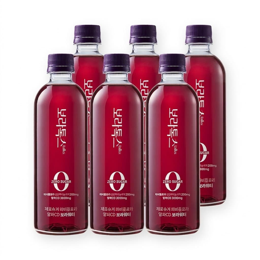 보라톡스 파비플로라 알파CD 제로슈가 다이어트 음료 500ml 6병 (12,730원 / 무료배송)