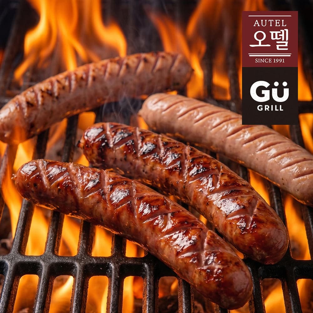 [네이버] 오뗄 직화 근본 소시지 3종 9,900원 (무료배송)